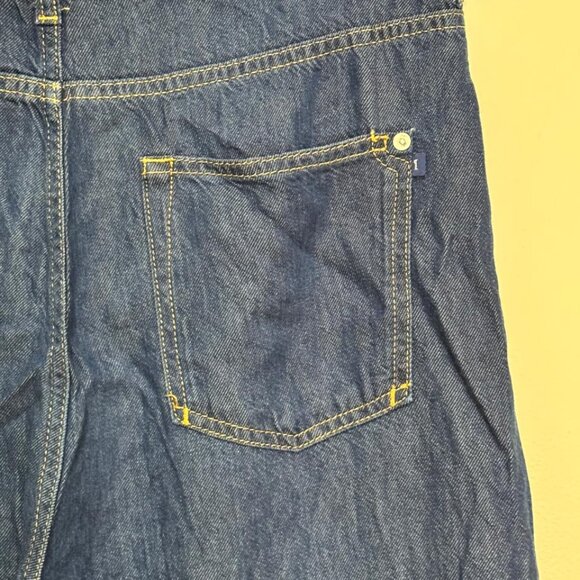 Anthropologie Pilcro Jeans The Annie High Rise Wide Leg Blue Denim Size 30 - Picture 9 of 15